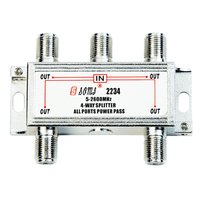 高品质室内4路功分器(5-2400MHz)